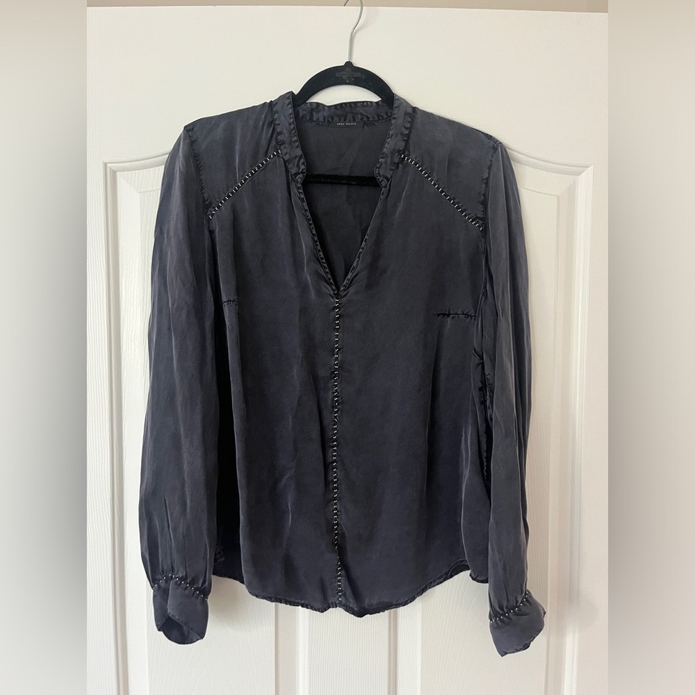Navy IKKS Women long sleeve! size:40fr